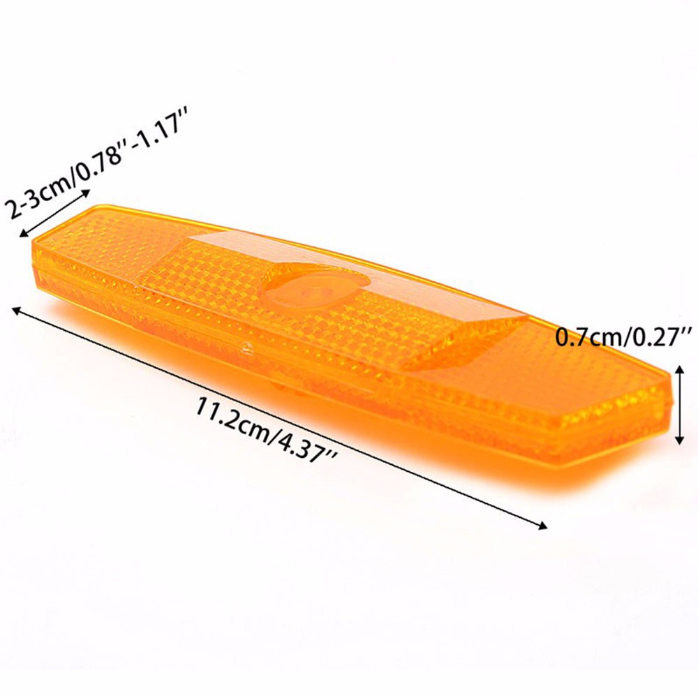 MUVAKO Bộ 2 phản quang gắn căm xe đạp