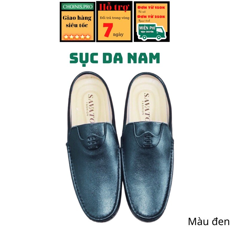 Giày sục da nam CONNIS  GIÁ TẠI XƯỞNG | BigBuy360 - bigbuy360.vn