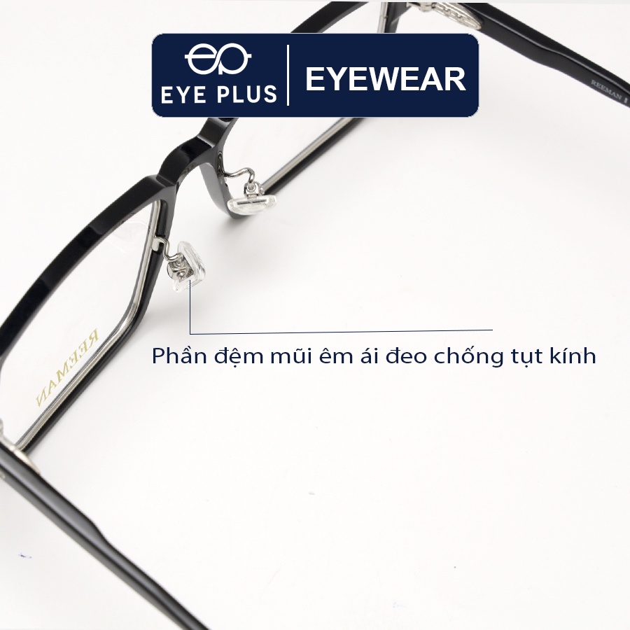 Gọng kính mắt nam nữ thời trang EYE PLUS siêu phẩm mắt vuông Reeman-2108