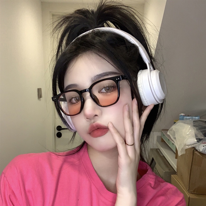 Kính Mát Gọng Vuông Màu Gradient Phong Cách Retro Thời Trang