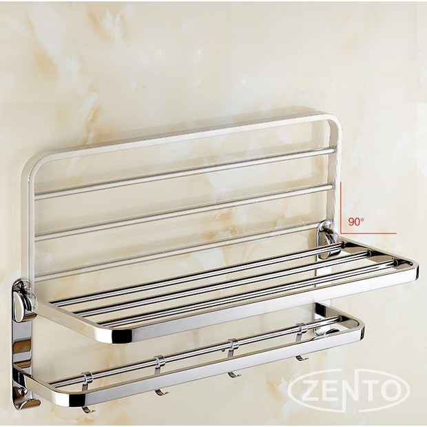 BỘ 5 PHỤ KIỆN PHÒNG TẮM INOX 304 CAO CẤP ZENTO HC216