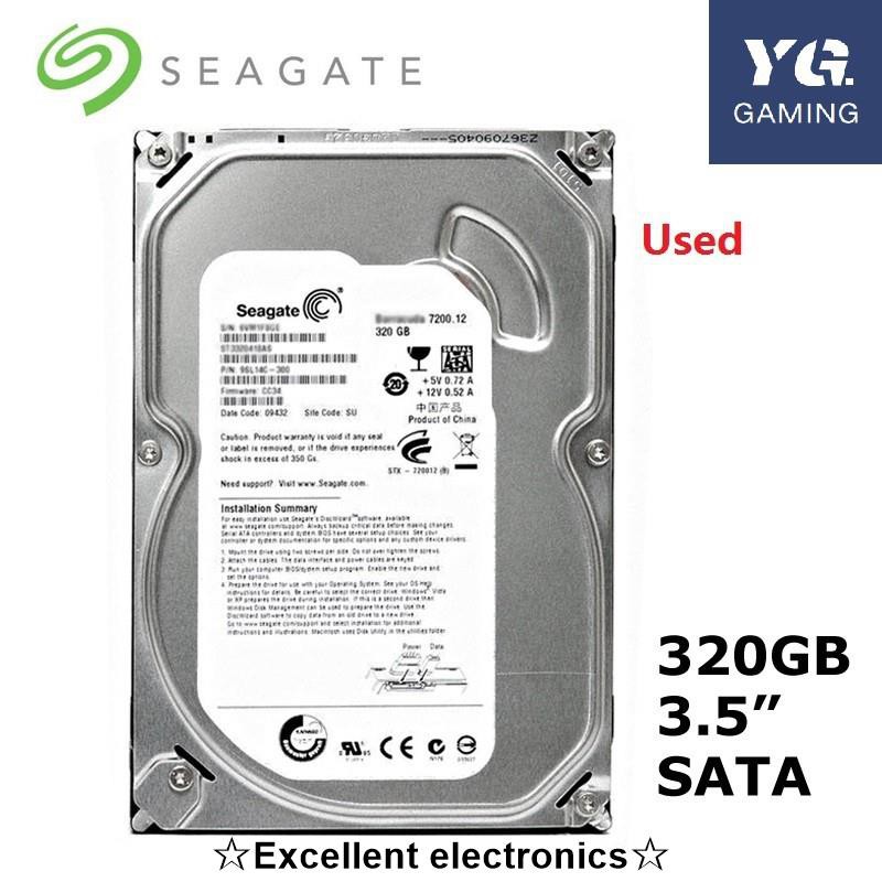 Ổ Cứng Hdd Seagate 3.5 '' 320gb Sata 6gb / S 7200rpm 16mb Cho Máy Tính