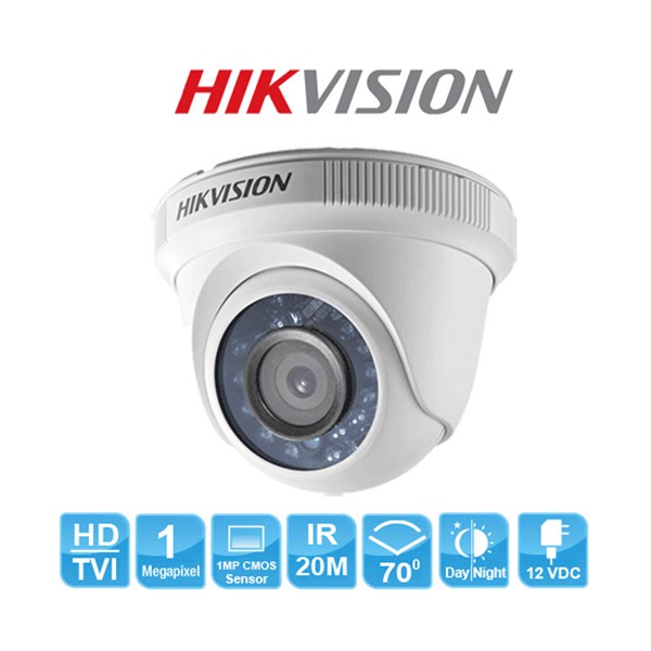 Camera trong nhà Hikvision DS-2CE56C0T-IRP 1MP 720p chính hãng