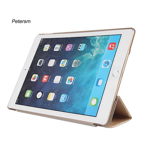 Bao Da Máy Tính Bảng Nam Châm Thông Minh Hỗ Trợ Bật Tắt Màn Hình Cho Ipad 2 3 4 5 Air 2 Mini 1 2