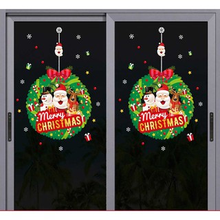 DECAL TRANG TRÍ NOEL 2 MẶT 2021 SỐ 39