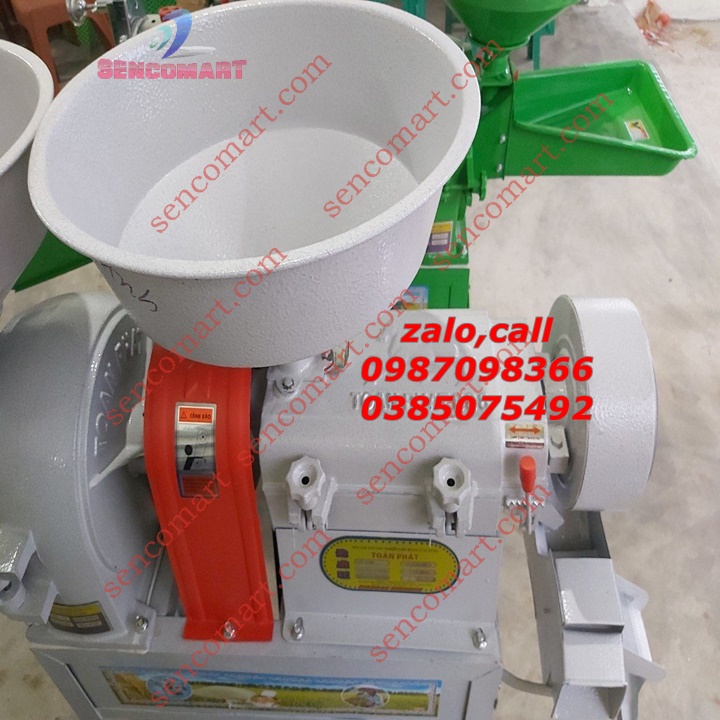 Máy xát lúa TF888 2 chức năng  xát-nghiền năng suất cao