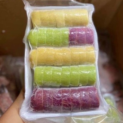 43k 500gr Xôi Chiên Phồng Cắt Khúc mix 3 vị tầm 25 khúc(giao hảo tốc TP HCM)