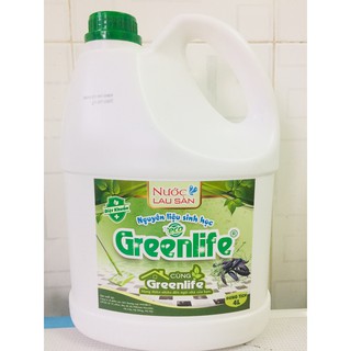 Nước lau sàn đuổi muỗi sả chanh thiên nhiên Greenlife 4L Hồ Chí Minh