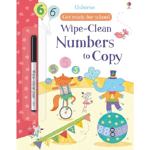 Sách - Anh: Get Ready For School Wipe-Clean: Numbers To Copy