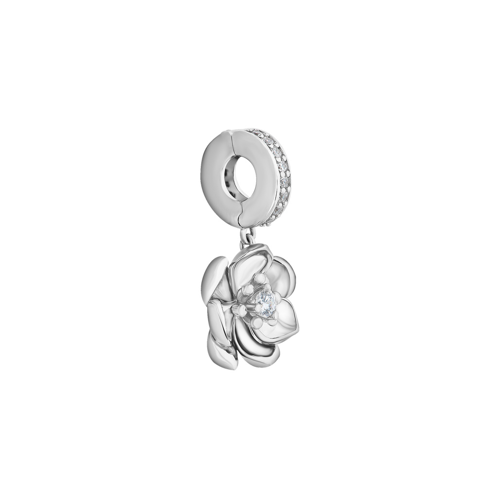Charm Bạc đính đá ECZ PNJSilver XMXMW000006