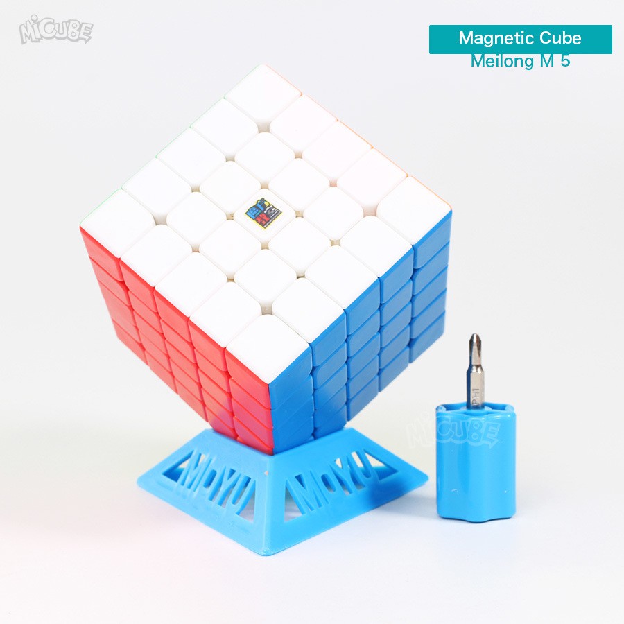 Rubik 5x5 Nam châm từ tính MoYu meilong 5M Stickerless  -  đồ chơi rubik 5x5 phát triển siêu trí não