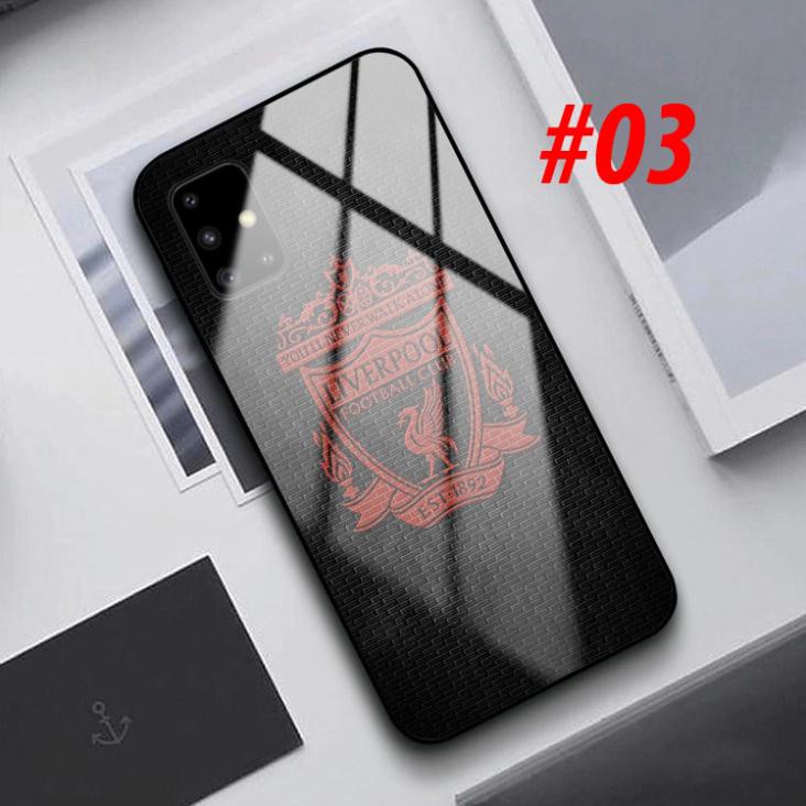 Ốp Kính iPhone 5 5s 5SE 6 6s 6plus 7 8 7Plus 8Plus X Xs Xr XsMax 11 11Pro 11Promax 12 Promax In Hình CLB LIVERPOOL