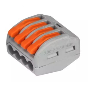 Combo 10 Cút nối dây điện nhanh KV774 4P (4 CỔNG)
