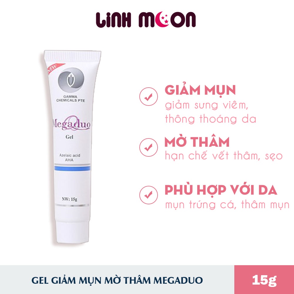 Megaduo Gel - giảm mụn và thâm