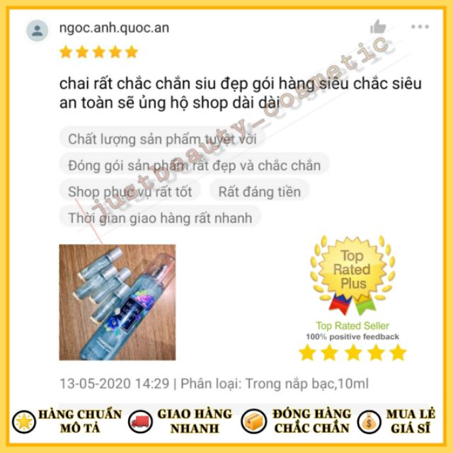 CHAI BI LĂN 10ML THỦY TINH NÂU TRONG SUỐT  VỎ LỌ BI LĂN TINH DẦU đầu thủy tinh/đầu sắt