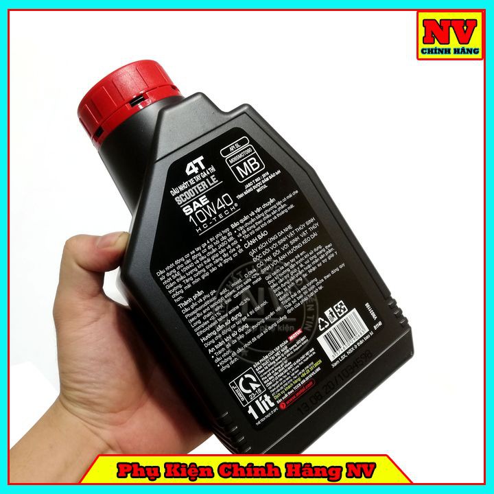 Nhớt Xe Máy Tay Ga Motul Scooter Le 10W40 800ml Cho Xe Ga - Chính Hãng