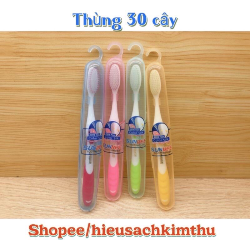 Hộp 30 bàn chải đánh răng Sunree loại tốt