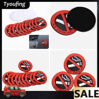 10 Đề can dán cửa sổ có ghi chữ No Smoking
