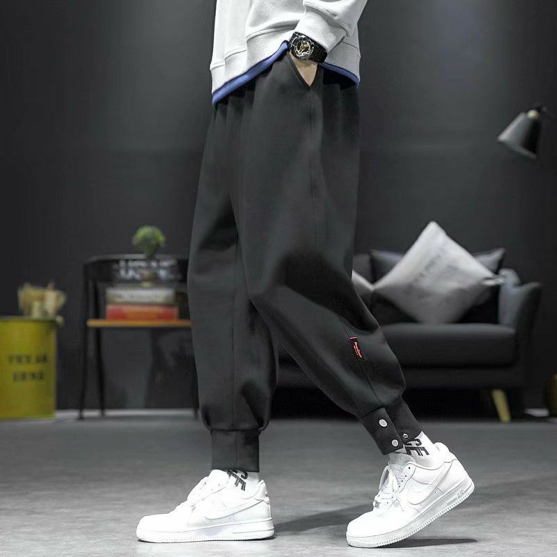 Quần Jogger Nỉ Trơn Gấu Cao Unisex