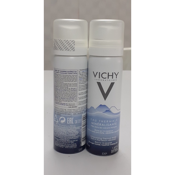 VICHY - XỊT KHOÁNG DƯỠNG DA 50ML