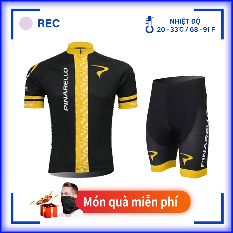 Trang phục thun FIHCO co giãn cho nam chạy xe đạp MTB vào mùa hè chuyên dụng
