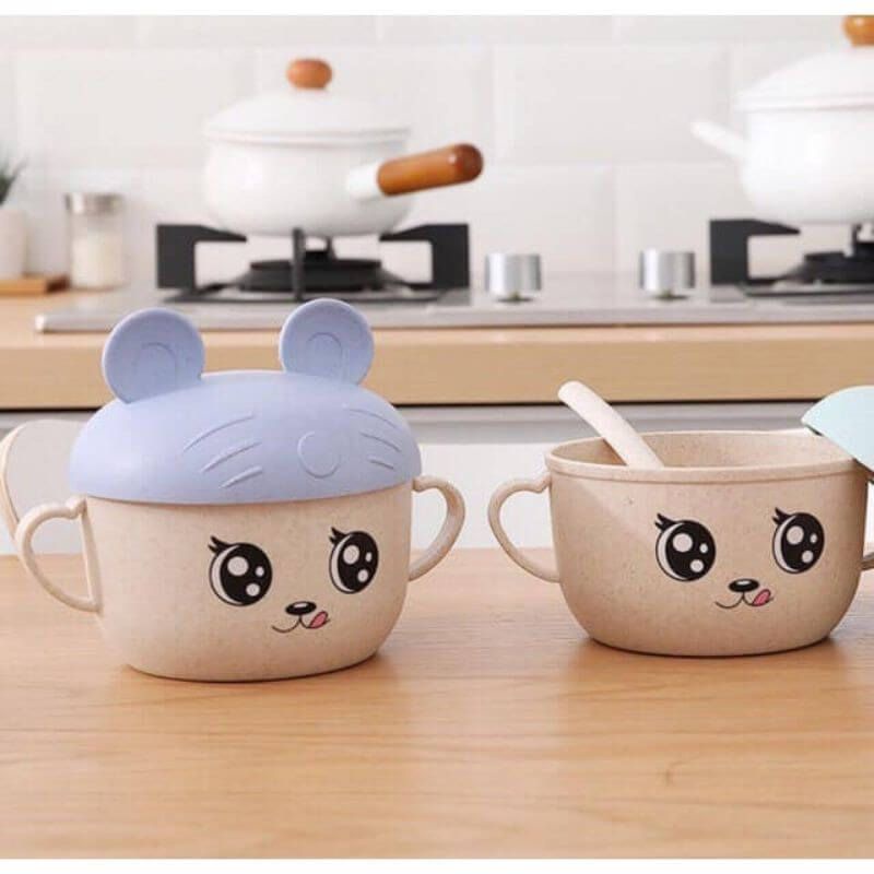 Bát ăn dặm cho bé bát ăn dặm lúa mạch bát cho bé