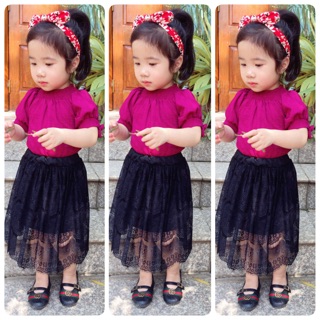 Set váy áo tiểu thư 