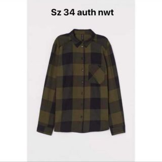 Sơ mi hm auth newtag sz 34
