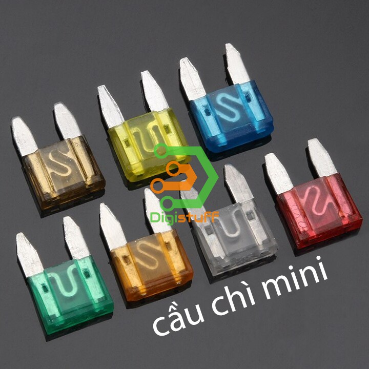 Cầu chì xe máy xe hơi - bộ 5 cái