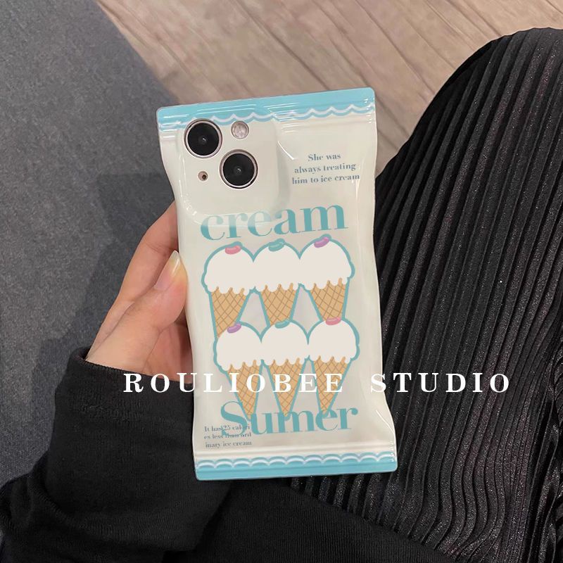 Ốp lưng iphone Ốp Điện Thoại Hình Que Kem Cho iphone 14 / 6 / 6plus / 6splus / 7 / 7plus / 8 / 8plus / xs / 11 / 12 / 13 / pro / max / plus / promax