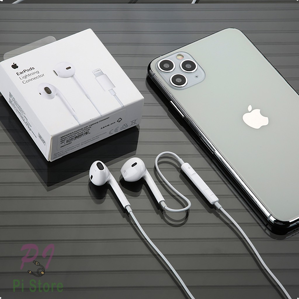 Tai Nghe Iphone 11/ X/Xs/XS Max/ Xr Zin Bóc Máy Chính Hãng Jack Lightning Sử Dụng Tốt Cho Tất Cả Các Dòng Iphone