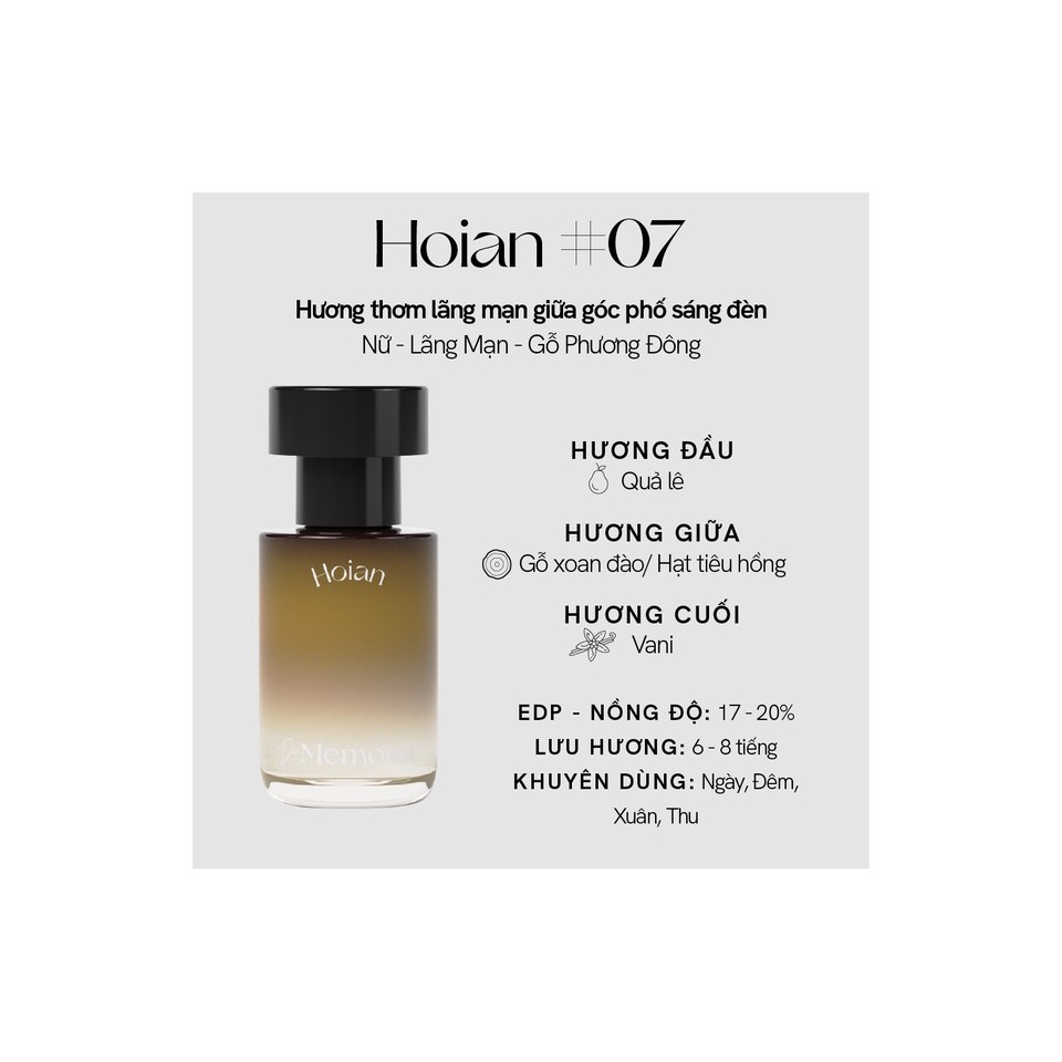 Nước Hoa Dạng Xịt De Memoria Timeless Memory Collection 30ml