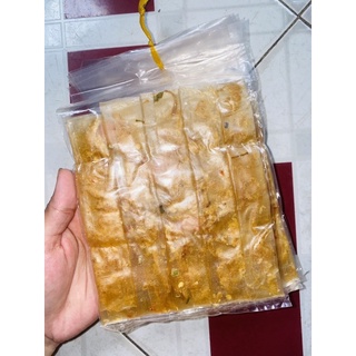 Dẻo tôm cuốn hành phi