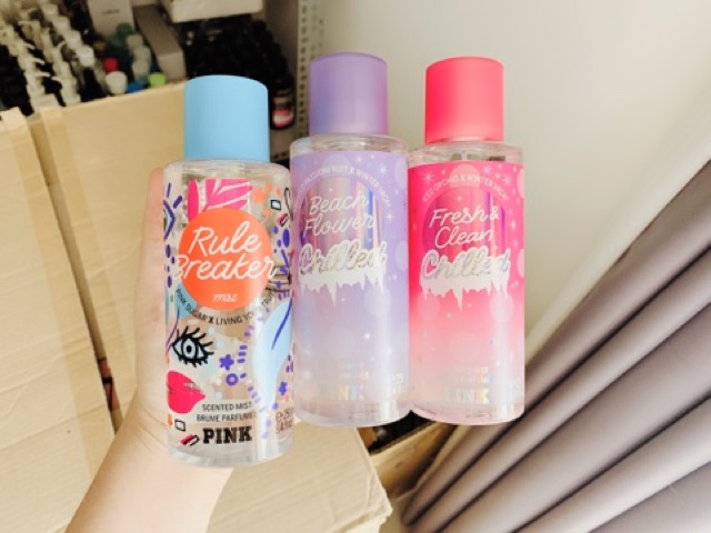 XỊT BODY VICTORIA’S SECRET PINK SCENTED MIST BRUME PARFUMEE
