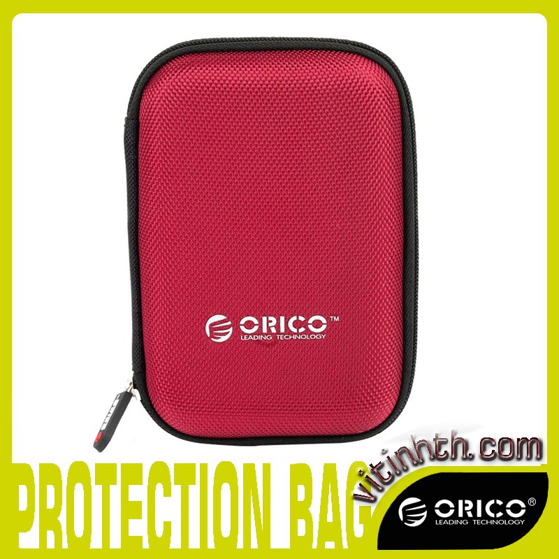 Túi chống sốc ORICO PHD-25-RD / Bảo vệ ổ cứng, phụ kiện (màu đỏ sẫm) - THComputer Q11