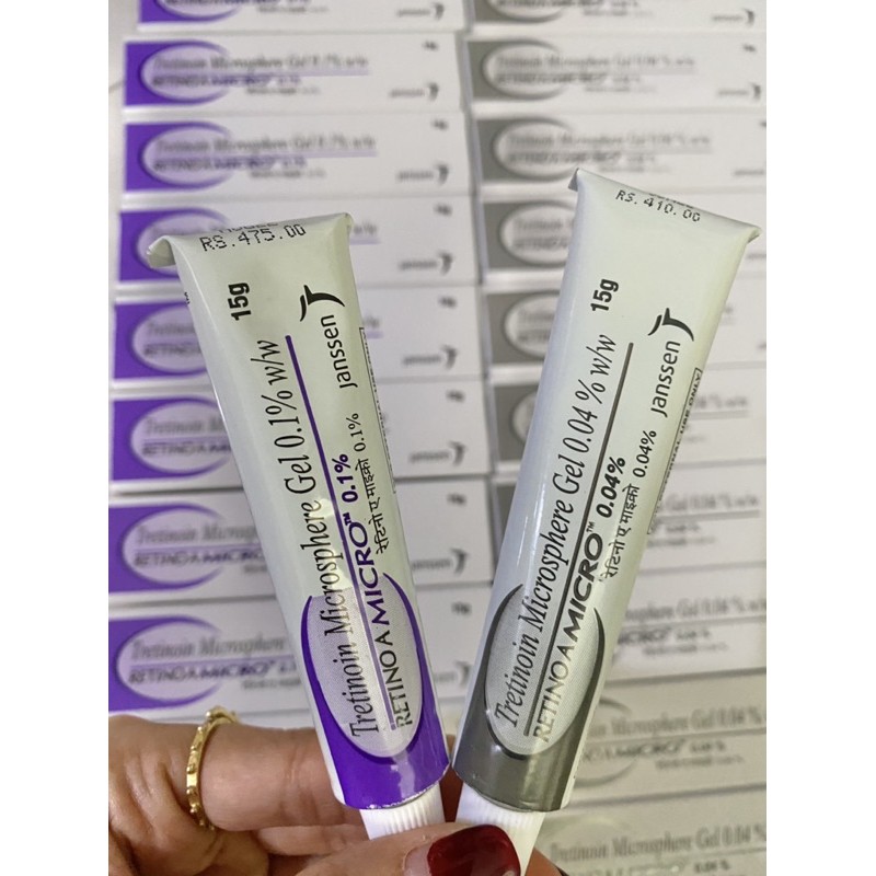 Tretinoin Microsphere Gel 0.1% loại bỏ mụn, chống lão hoá da | BigBuy360 - bigbuy360.vn