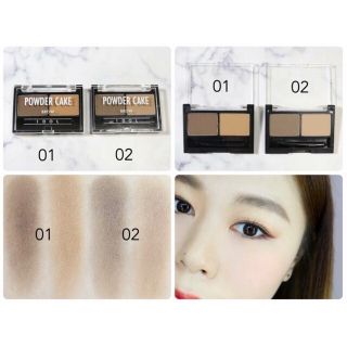 Bột Tán Mày Aritaum Brow Powder Cake