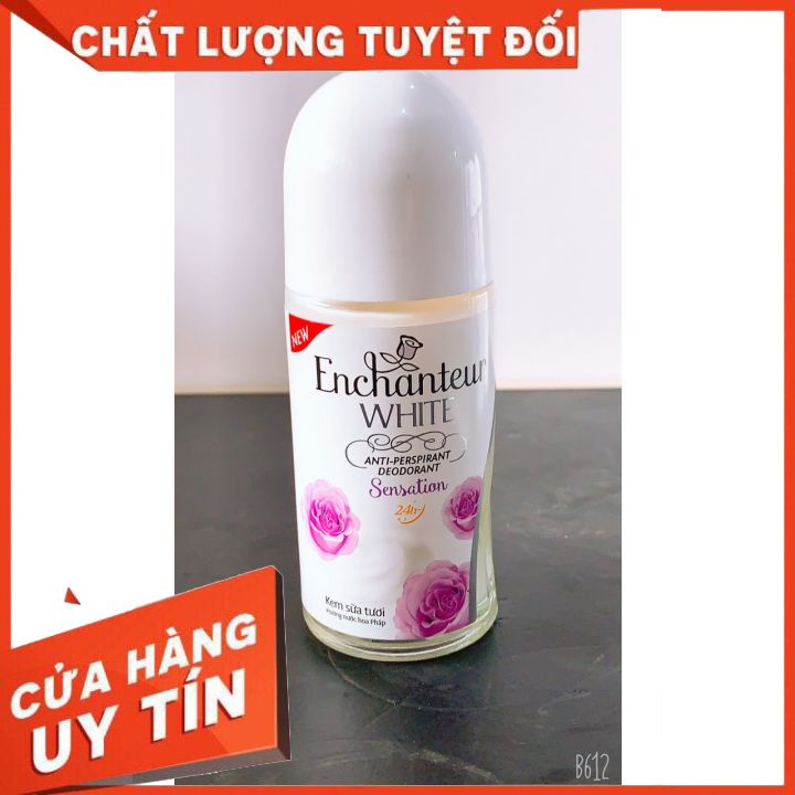 Lăn Khử Mùi Enchanteur Dạng sữa hương Nước Hoa 50ml (đủ mùi )khử mùi nách  dành cho nữ gips bạn tự tin năng động cả nga