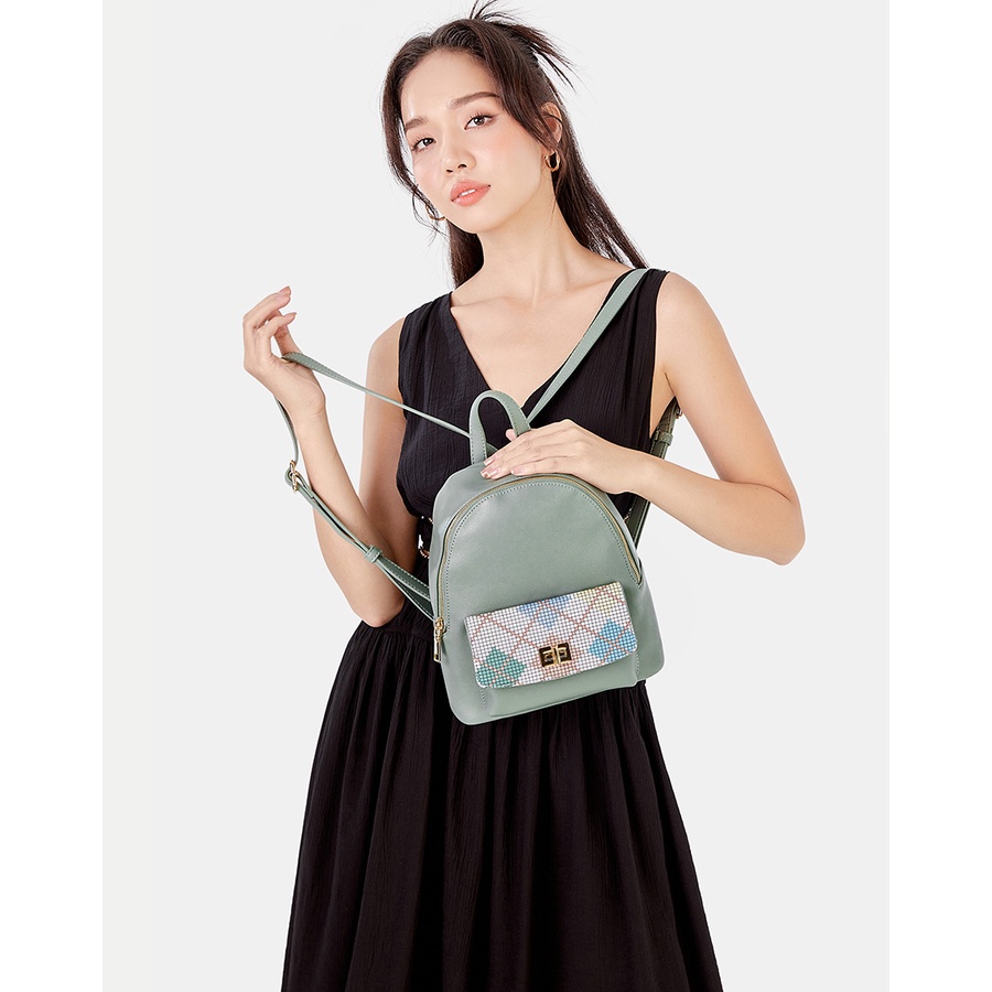 Balo Thời Trang JUNO In Hoạ Tiết Argyle BL140