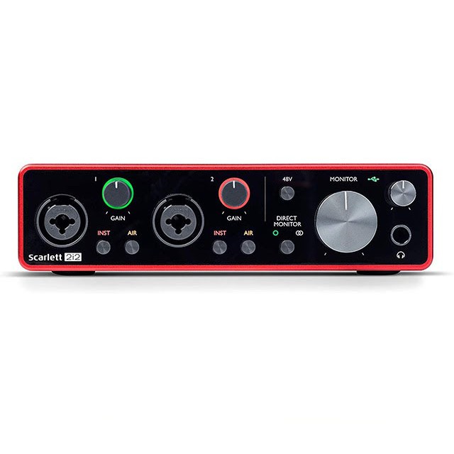 Sound card thu âm Focusrite Scarlett 2i2 Gen 3