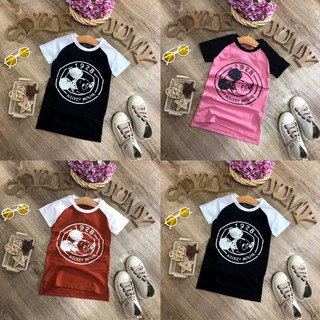 SIZE 1-12 (10-37KG) ĐẦM SUÔNG BÉ GÁI TAY NGẮN THUN COTTON IN HÌNH MICKEY