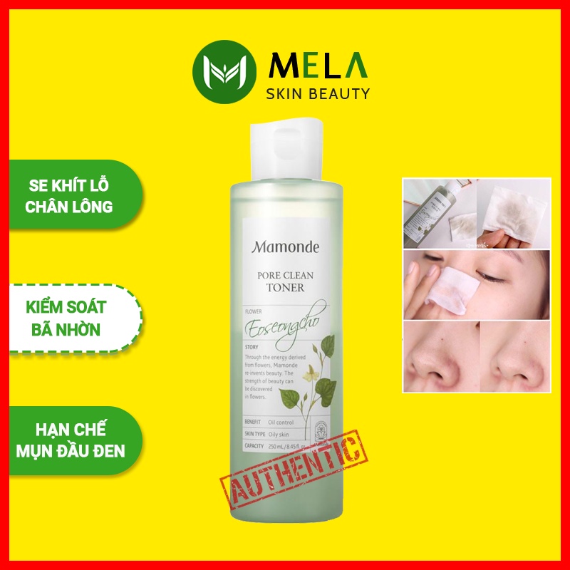 ✅[NỘI ĐỊA HÀN] Nước Hoa Hồng Diếp Cá Mamonde Toner Diếp Cá Mamonde 250ml