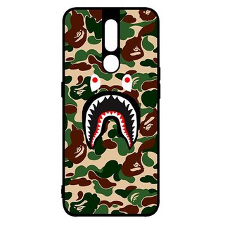 Ốp Lưng Oppo F11 Pro - Bape Camo Xanh Lá