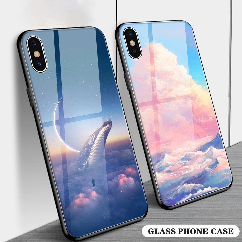Ốp điện thoại kính họa tiết độc đáo cho XIAOMI MI 11 LITE 11 PRO MI 10 PRO XIAOMI MI 8 PRO 8 LITE 8 SE MI 9 SE PRO MI 10T 10 LITE