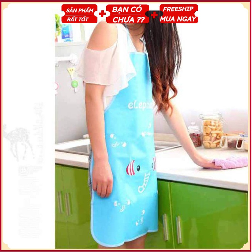 Tạp Dề Cá Tính Làm Bếp - Tạp Dề Hoạt Hình
