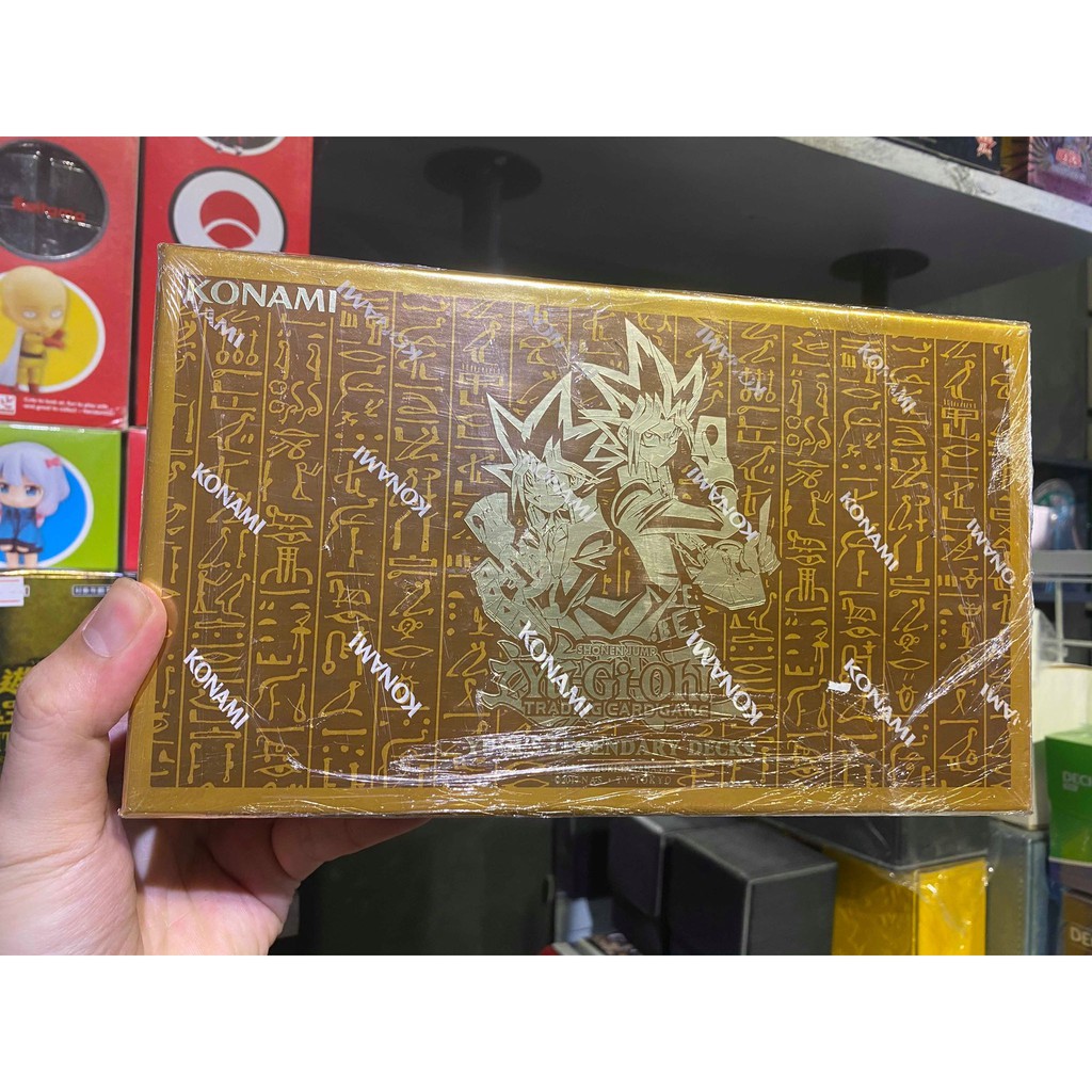 Hộp thẻ bài Yugioh Yugi Legendary Decks - Legendary Deck 1 - Sản xuất bởi Konami phiên bản 2021 - YGLD