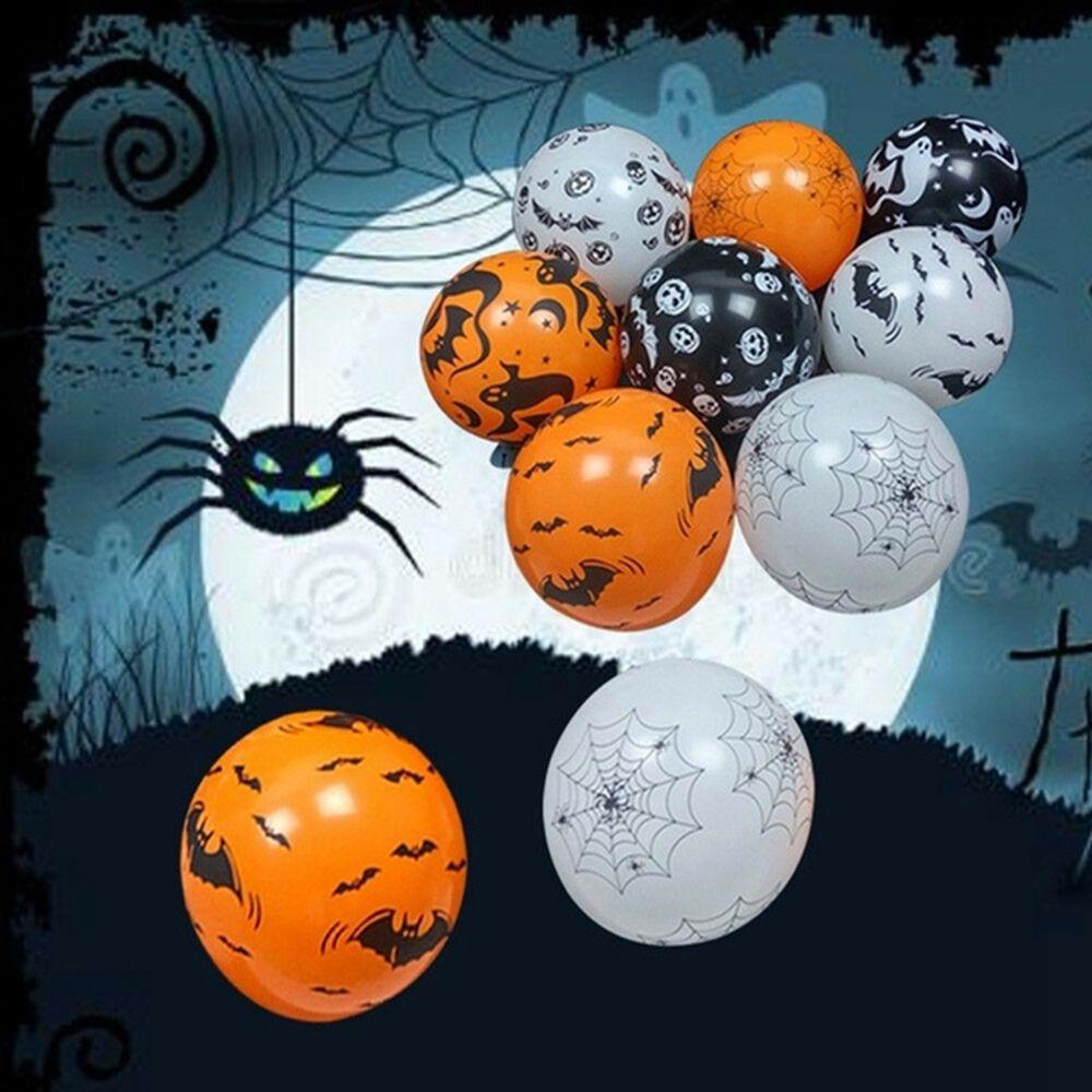 PATRICIA Bong Bóng Hình Bộ Xương Bí Ngô Trang Trí Halloween