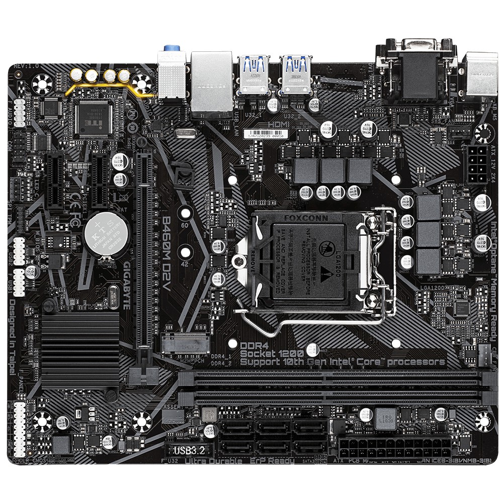 Main Gigabyte B460M D2V Chính hãng Viễn Sơn Phân Phối