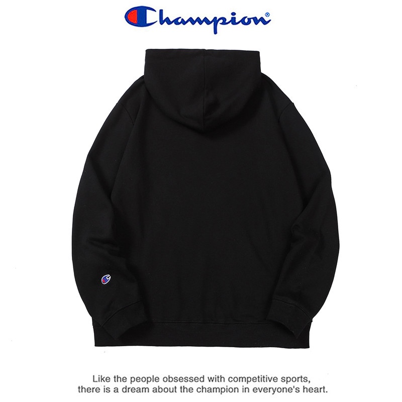 Áo hoodie thêu chữ CHAMPION phong cách thể thao
