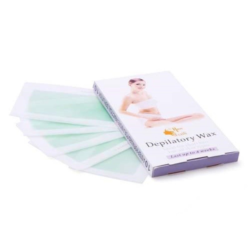 MIẾNG WAX LẠNH TẨY LÔNG DEPILATORY CHO TAY, CHÂN, BODY, BIKINI